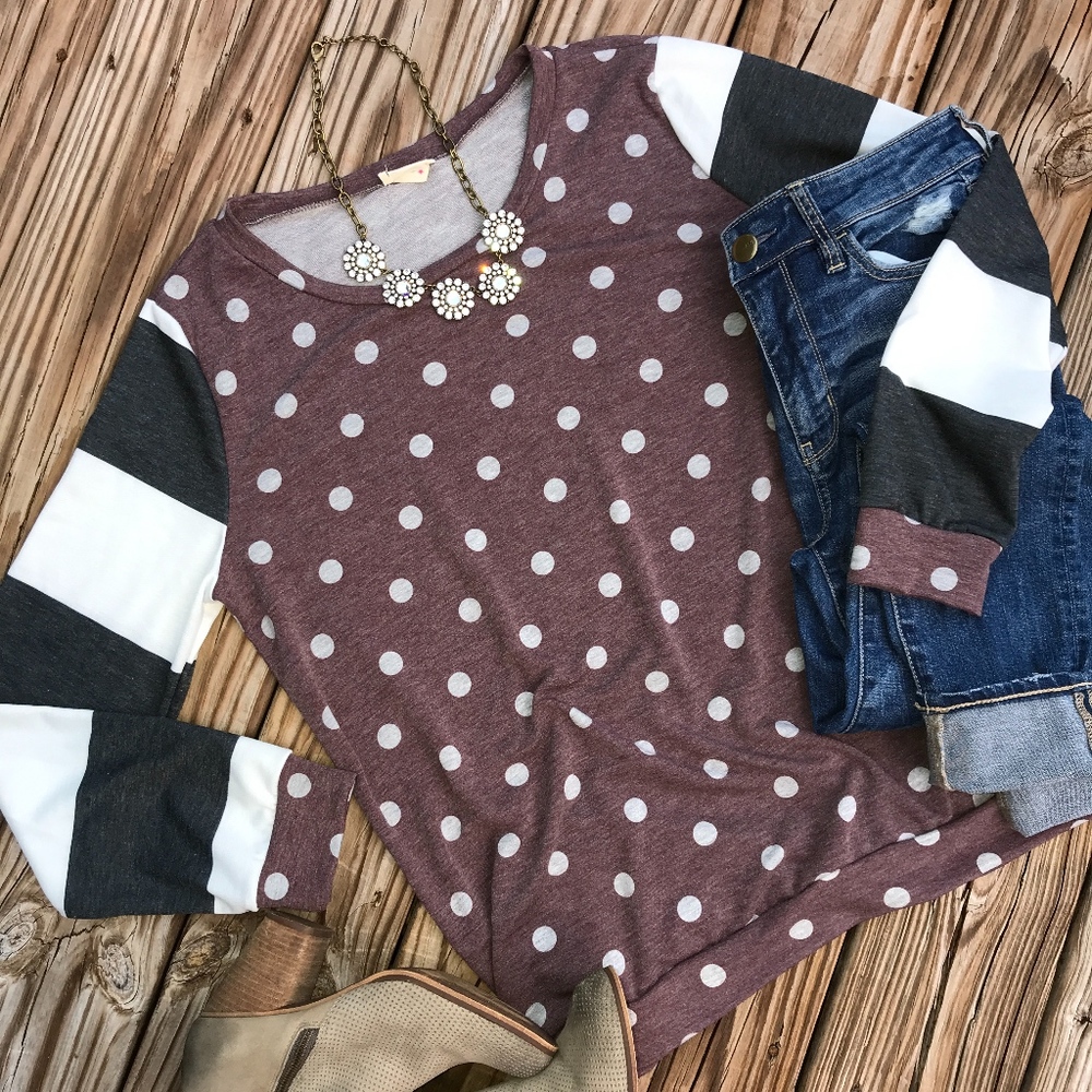 Dots and Stripes Top